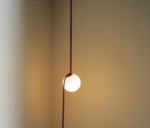 Nordic Minimalist Belt Chandelier Italian Designer Living Room Loft Dining Room