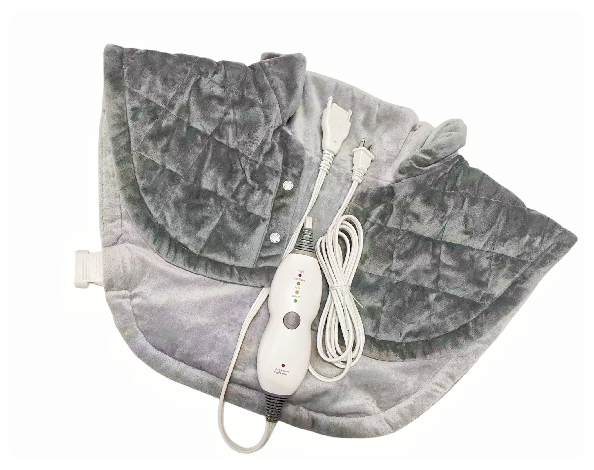 Anion Infrared Electric Weighted Heated Neck And Shoulder Pad Portable Freestanding