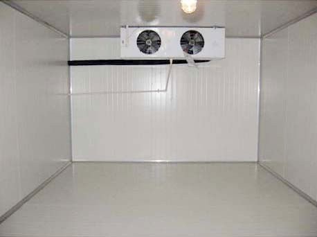 OEM Bulk Meat Cold Storage Chamber Walk In Freezer For Supermarket