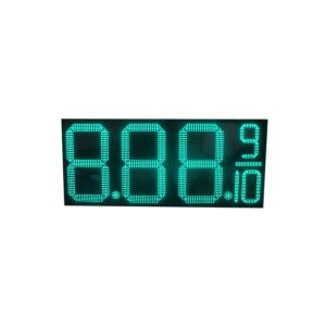 Fuel Station Pylon Sign LED 7 Segment LED Board Gas Light Display with Media