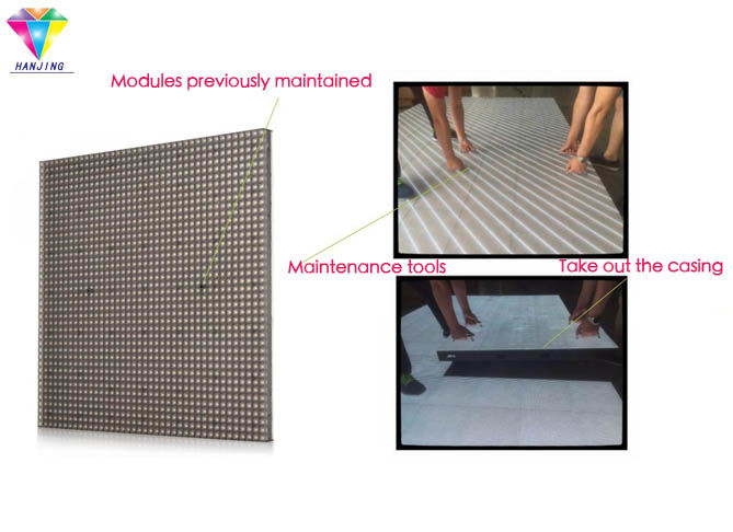 P8.9mm stage LED floor tile screen