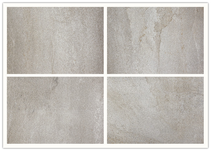Light Grey Matt Porcelain Bathroom Tile 20mm Thickness 600x600 Mm Size