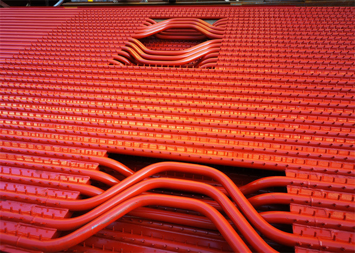 Boiler Membrane Wall For High-Temperature Flame Absorption And Protection