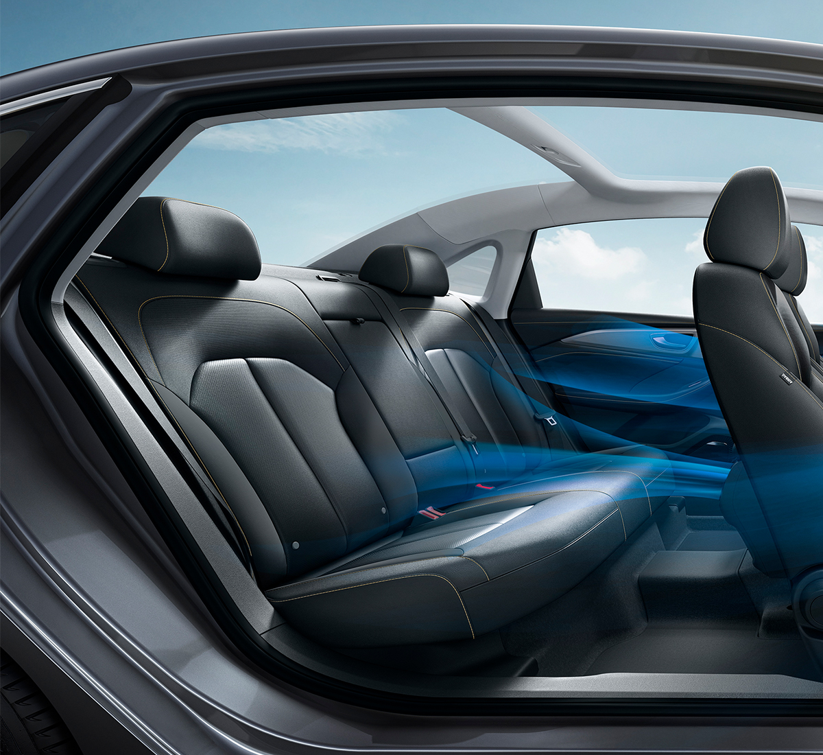 Electric Car for Adult ROEWE I6MAX EV Left Steering Ternary Lithium Electricity 5 Seats Motor Cars Electric Cars