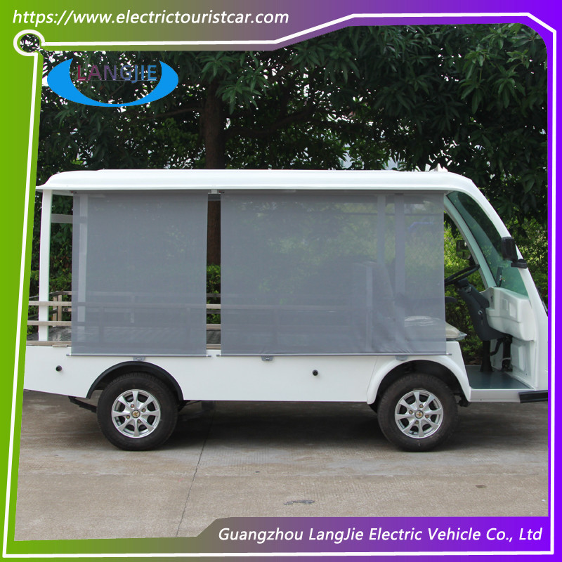 2 Setas Electric Transit Van 48V AC Motor Small Electric Utility Vehicles For Resort