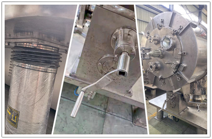 Industrial Top Discharge PPTDS Pharmaceutical Food Basket Centrifuge Machine