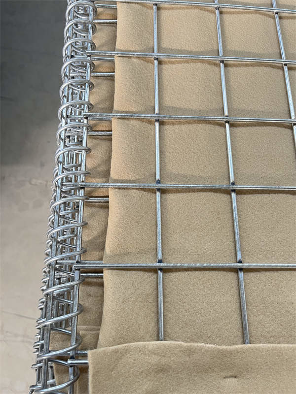 Military Sand Filled Heavy Galvanized Defensive Bastion Barriers Hesco Blast Wall