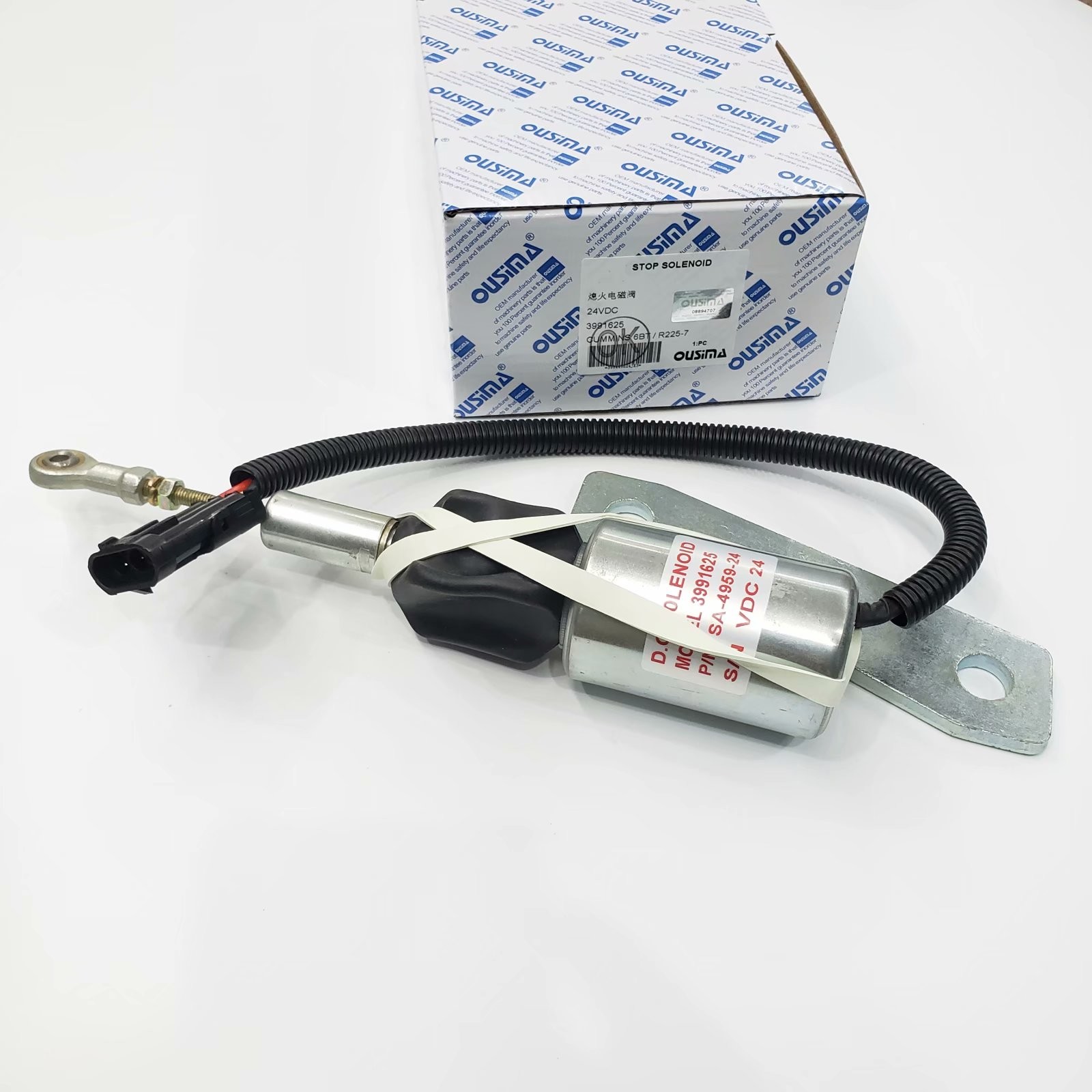 OUSIMA Stop Solenoid 4063712 6743-81-9141 Shut Down Solenoid Valve For KOMATSU PC360-7
