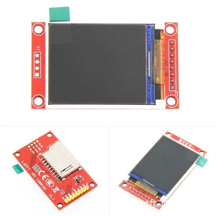 1.77 Inch Tft Display Module, 128x160 Resolution , 8 Pins 4 Line SPI Interface