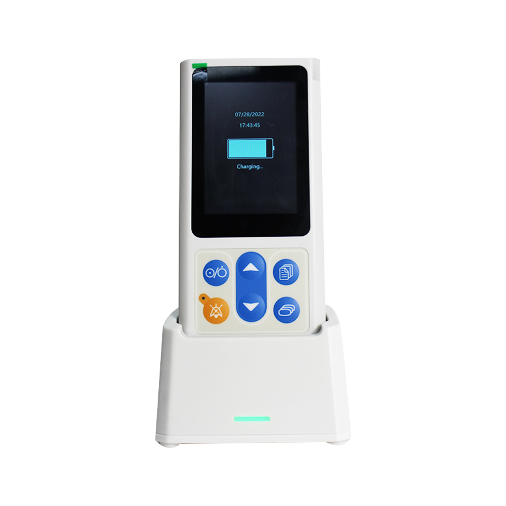 Handheld Blood Oxygen Animal Pulse Oximeter With High Precision Clip And 3.5 Inch LCD Display