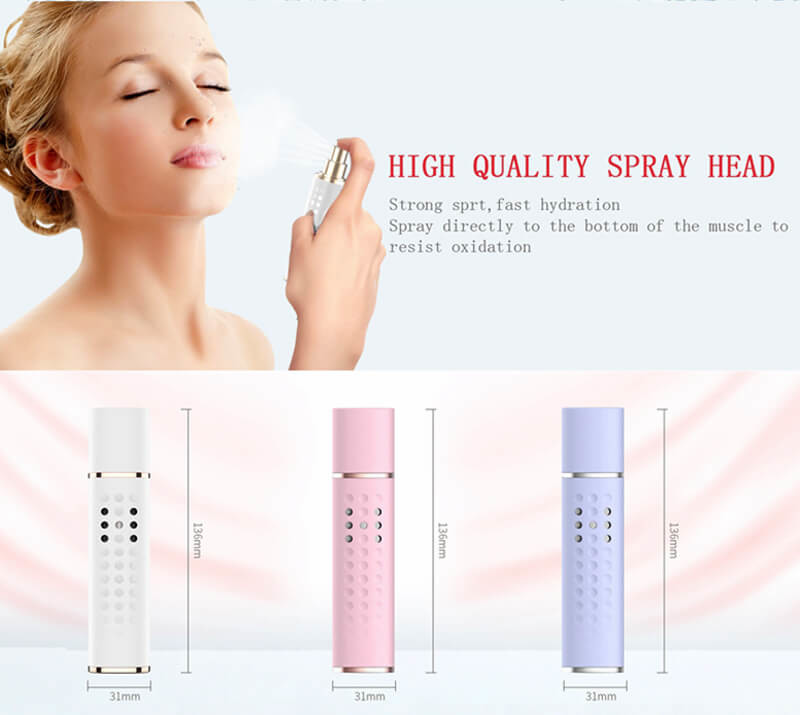 Skincare Whitening Hydrogen Water Spray 1000PPB Portable Anti Wrinkle