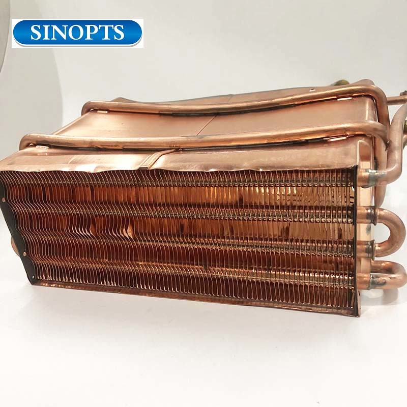 Hot Sale Instant Gas Water Heater Parts Brazed Plate Air Plate Copper Coil Heat Exchanger