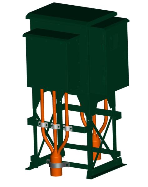 Quality Pad Mounted PMY6-12 24KV Primary Cable Metering Transformer for sale