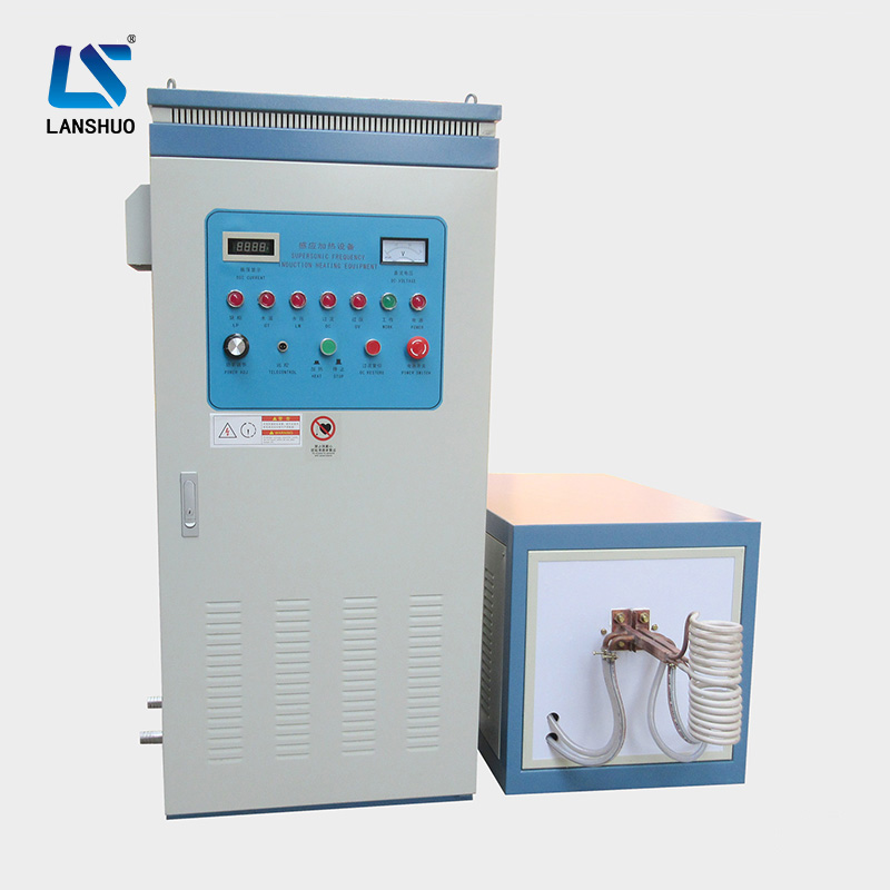 160kw Supersonic Frequency Induction Heating Machine Round Bar End