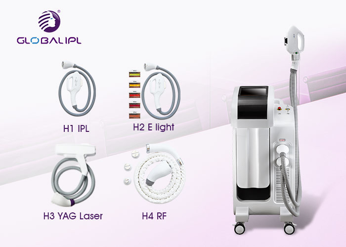 Hair Skin Treatment 480nm 530nm E Light IPL RF OPT SHR