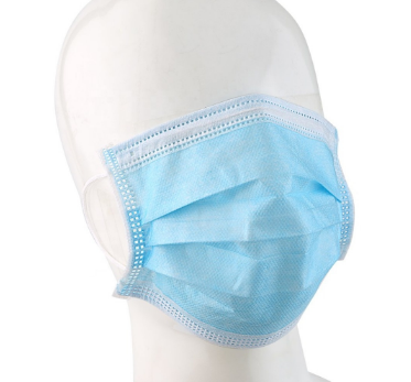 99 PFE Non Woven Medical Mask , Triple Layer Surgical Mask for hospital