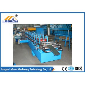  Blue color 2018 new type Z purlin roll forming machine made in china PLC control automatic long time service Manufactures