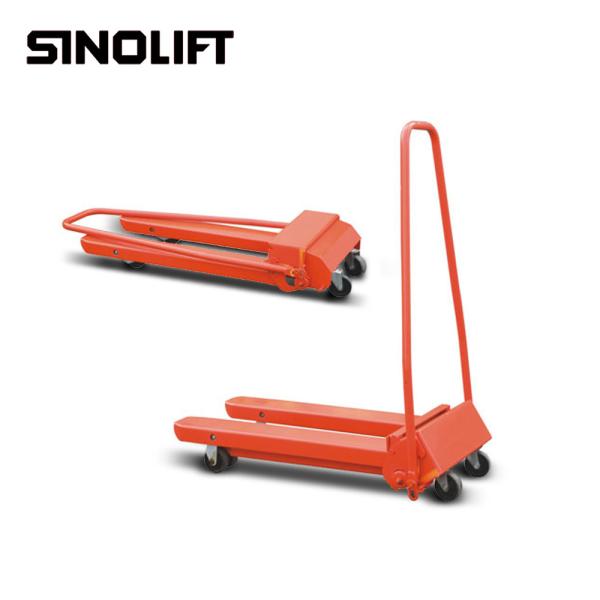 MX Hand Mechanical truck lifter Foldable Hydraulic Pallet Truck Lifting Height