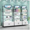 Buy cheap Medical Cosmetic Display Rack Stand Display Wall Cabinet Gold from wholesalers