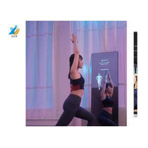 Customizable MultiTouch Screen Smart Mirror with waterproof oilproof for Fitness