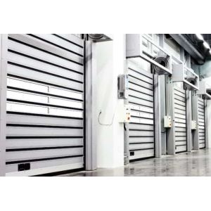 China Wind Resistant Weather Sealed Double Skinned Steel Overhead Sectional Door With Lock on sale