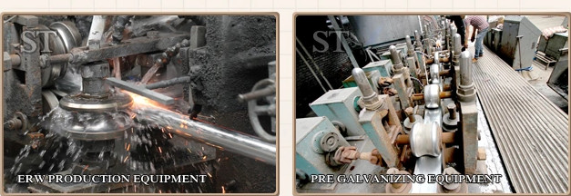 Q195 Q235 Q275 Pre Galv Tube Hot Dip Galvanised Scaffold Tube For Construction
