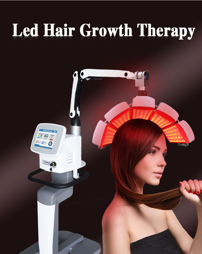 LED Light Therapy Machine For Hair Regrowth / Density Improvement