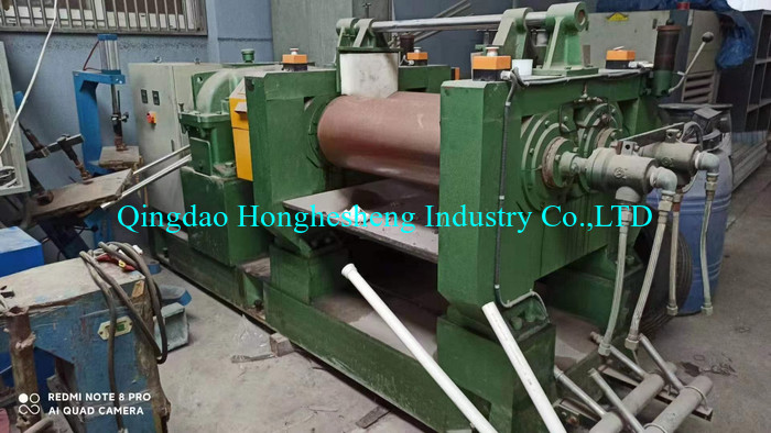 450V Second Hand Used Rubber Open Mill Two Roll Mixing Mill Machine