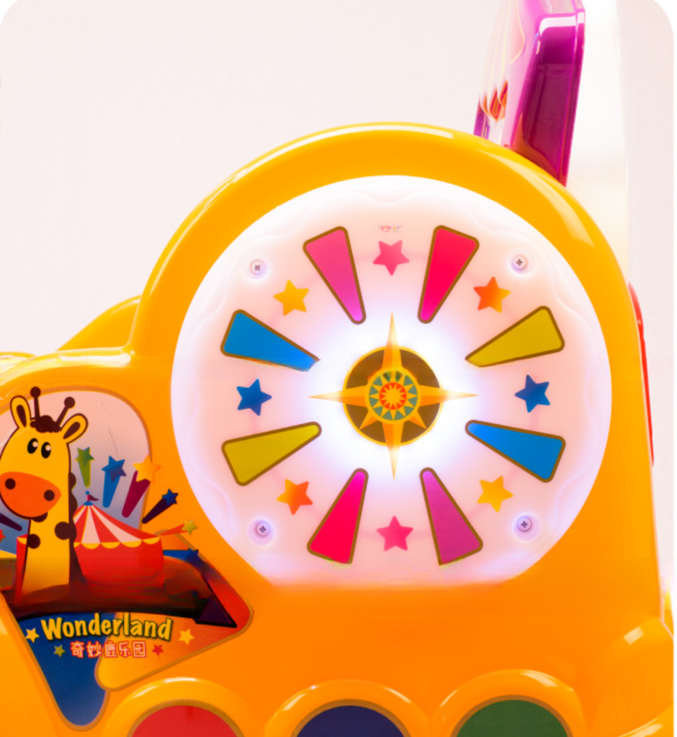 Make in China kids plastic kiddie rides wonderful deer swing machine for kids arcade room