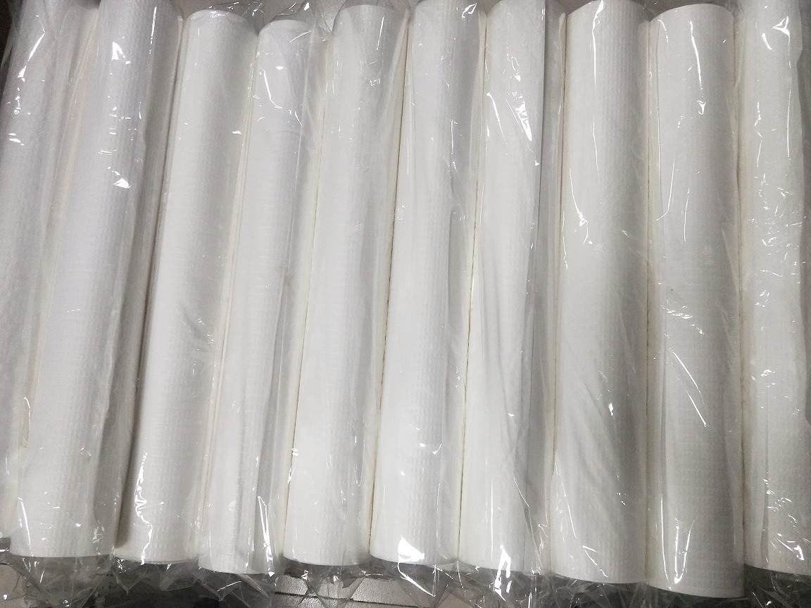 Wood Pulp Disposable Bed Sheets Roll For Medical Examination