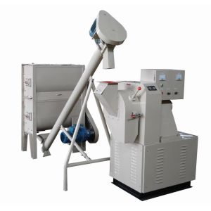  Animal Feed Grinder And Mixer Granulator Pellet Food Maker Manufactures