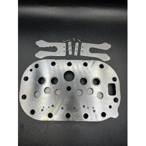  ANSI Standard Round Compressor Valve Plate With Threaded Connection Manufactures