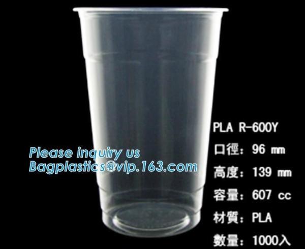Biodegradable Eco Friendly Pla Soup Paper Cup With Pla Lid,Biodegradable CPLA