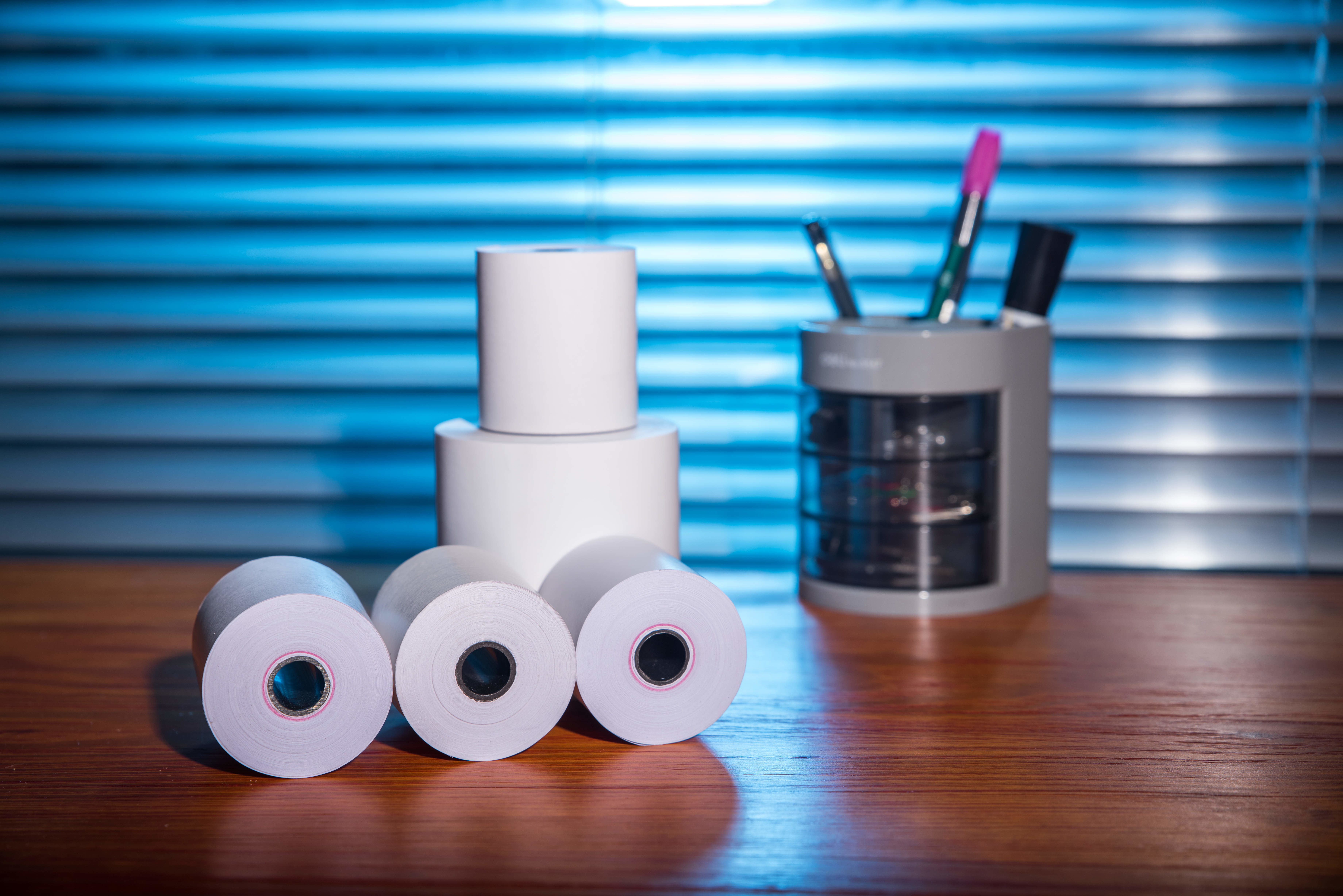 80x70mm 48GSM POS Thermal Paper Roll 80mm Thermal Cash Register Rolls