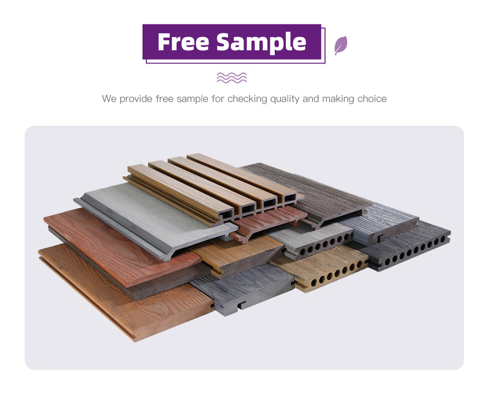 Outdoor Garden Patio Swimming Pool Wood Composite Decking Floor