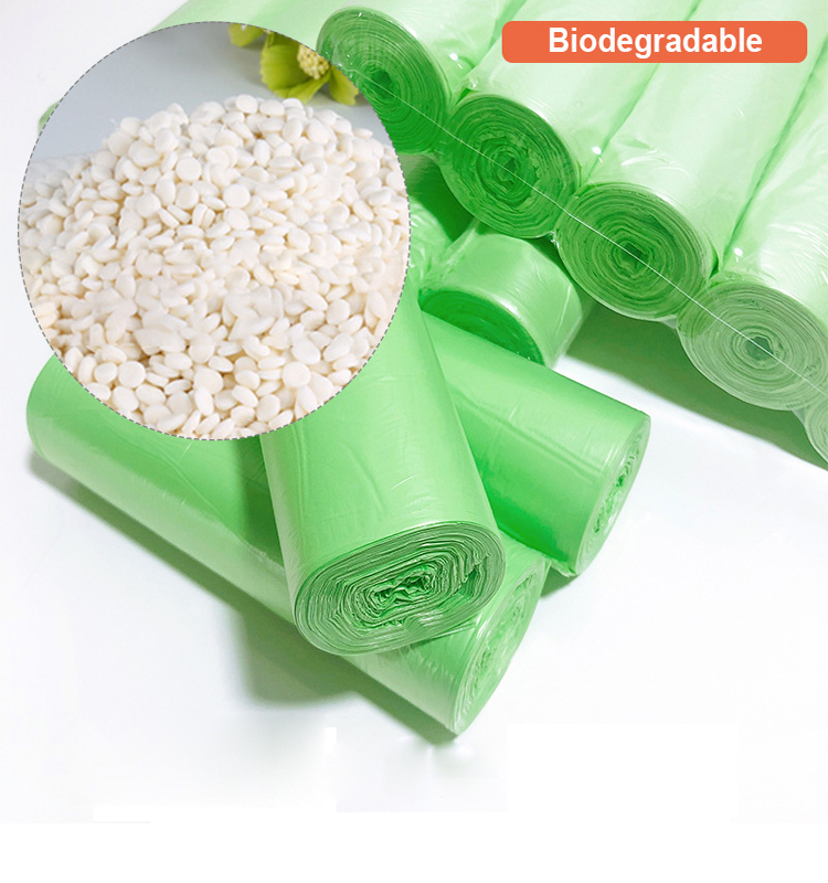 Eco Friendly Corn Starch Compostable Ecological Bag For Shopping, Biodegradable Garbage Bag For Kitchen