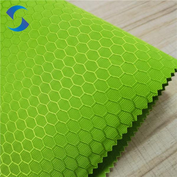 PVC Coated Waterproof Grade 3-4 Colorfast 210gsm Polyester Oxford Jacquard