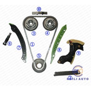  Timing chain kit for BENZ CLK C-CLASS E-CLASS SLK SALOON Engine M271 S211 W211 A209 C209 S203 W203 A0009931078 8*142L Manufactures