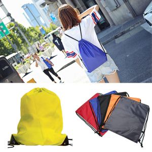 China Lightweight Polyester Drawstring Backpack Multi Purpose With Large Capacity on sale China Lightweight Polyester Drawstring Backpack Multi Purpose With Large Capacity on sale