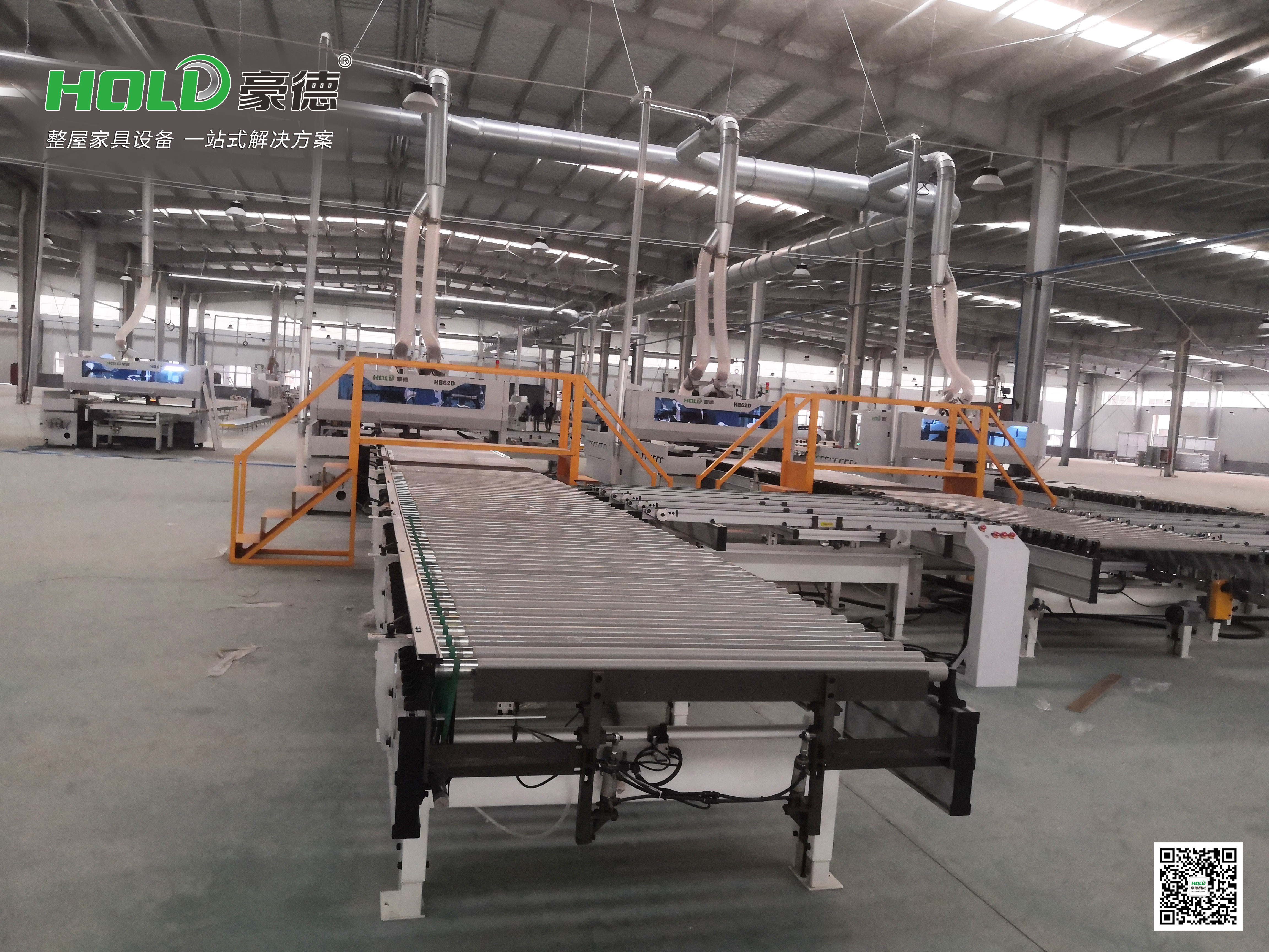 Mdf Woodworking Edge Banding Machine Line Gantry Type Loading Unloading