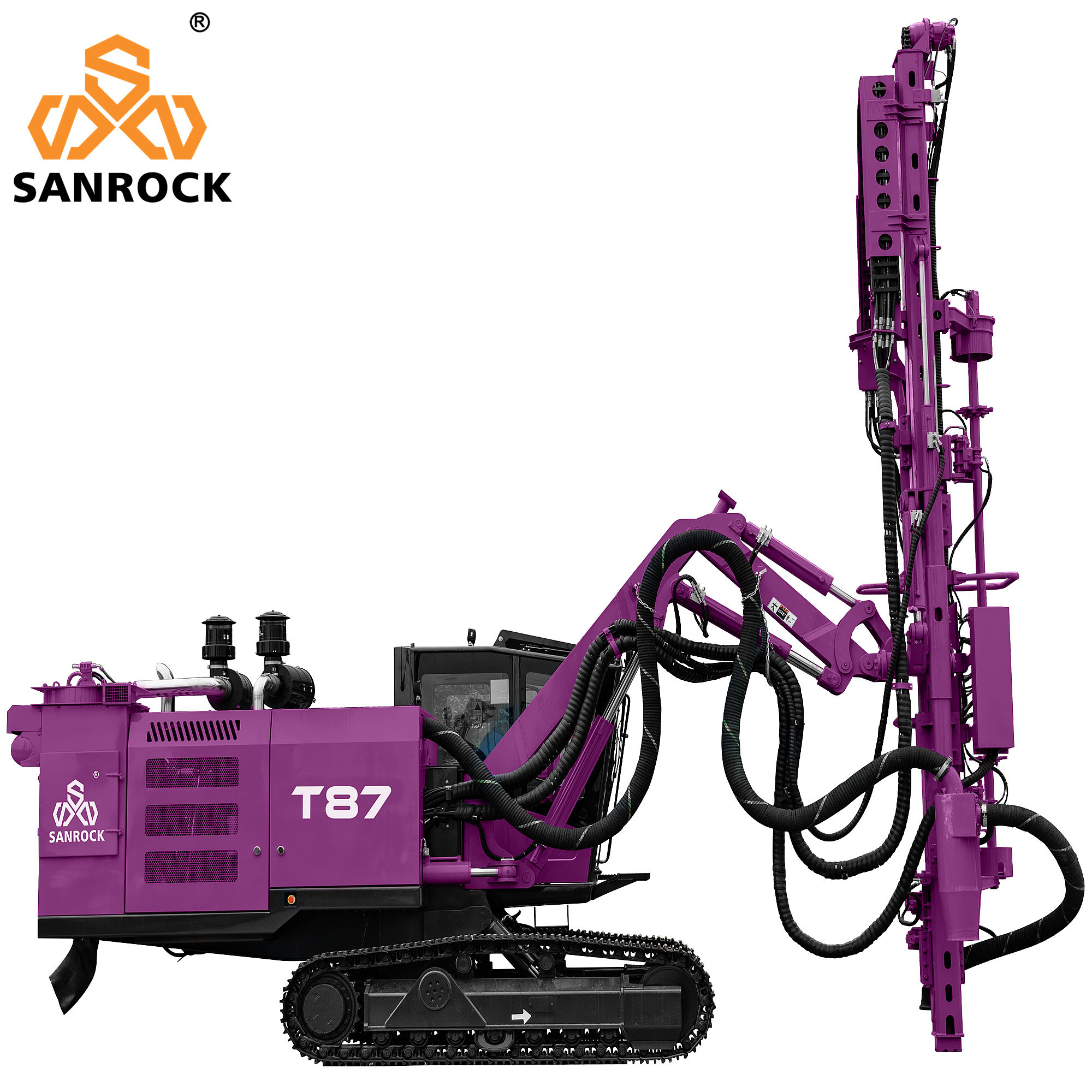 Mining Top Hammer Crawler Drilling Rig Hydraulic Borehole Drilling Equipment