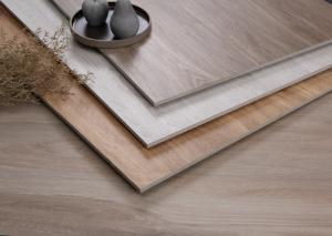  Matte Royal Teak Wood Effect Porcelain Tiles Acid - Resistant Anti Slip Manufactures