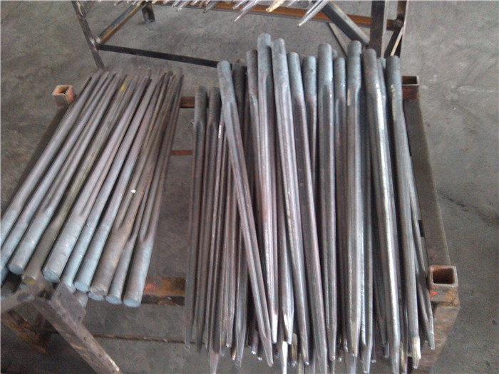 Painting forged Steel Parts Spring Steel agriculture equipments parts Forged Hine Tines