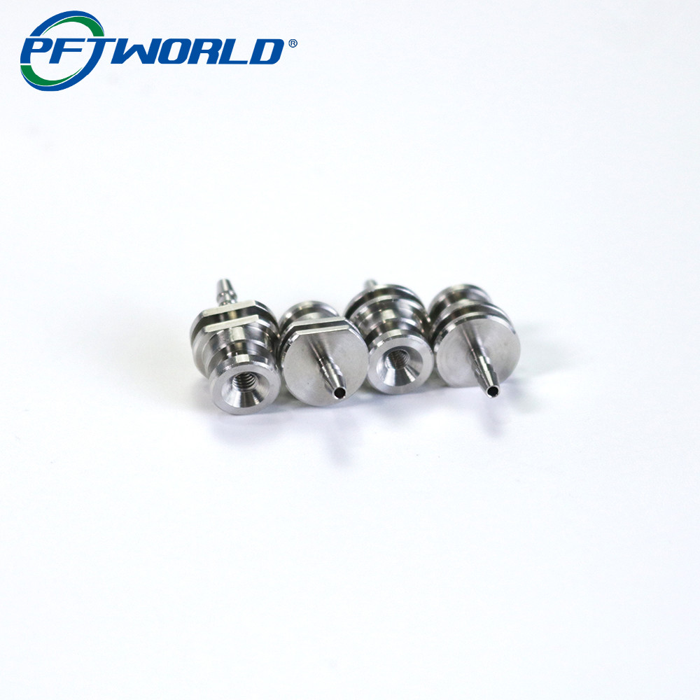 6082 7075 CNC Turning Milling Component Aluminum Parts For Monitoring Instrument Connector