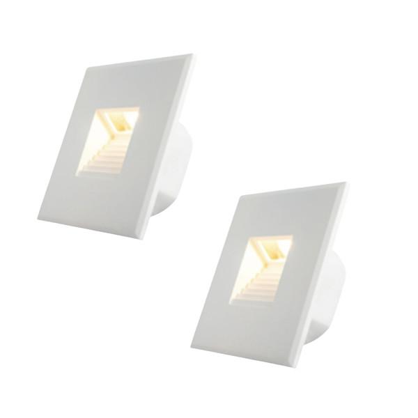 ROHS 2700K Recessed Indoor Stair Lights , Multi Scene Recessed Wall Light