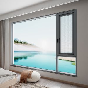 Art-Lighting Folding Window Configuration Providing Museum-Quality Natural