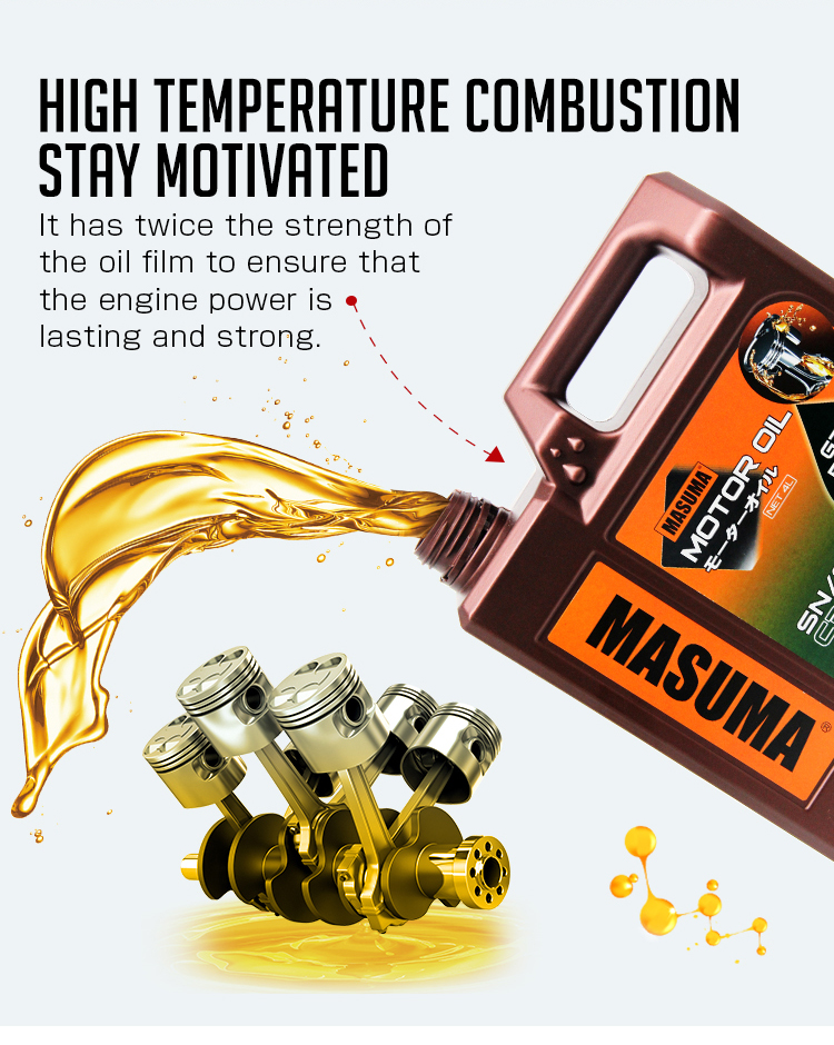 MASUMA M2 5W-40 A3B4 1L Fully Synthetic Engine Oil for HR-V Performance Maintenance