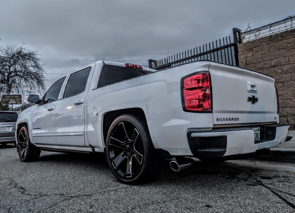 22" Silverado Rally CK162 5662 Wheels Rims Black Milled Sierra Yukon 6x5.5