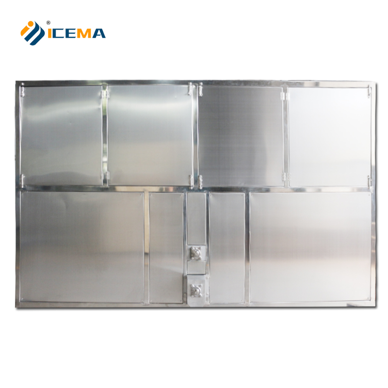 PU Material Insulation Ice Cube Maker Machine 5000kg per Day for Industrial Needs