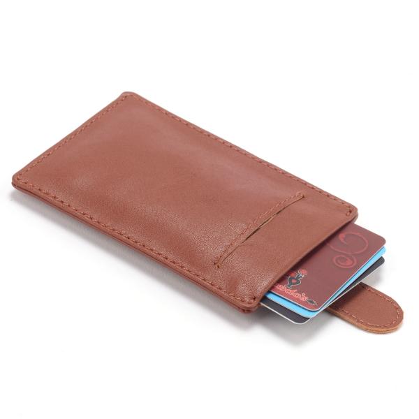 OPP Pack BM Personalised Leather Accessories 10.5x7x0.5cm Leather Card Holder